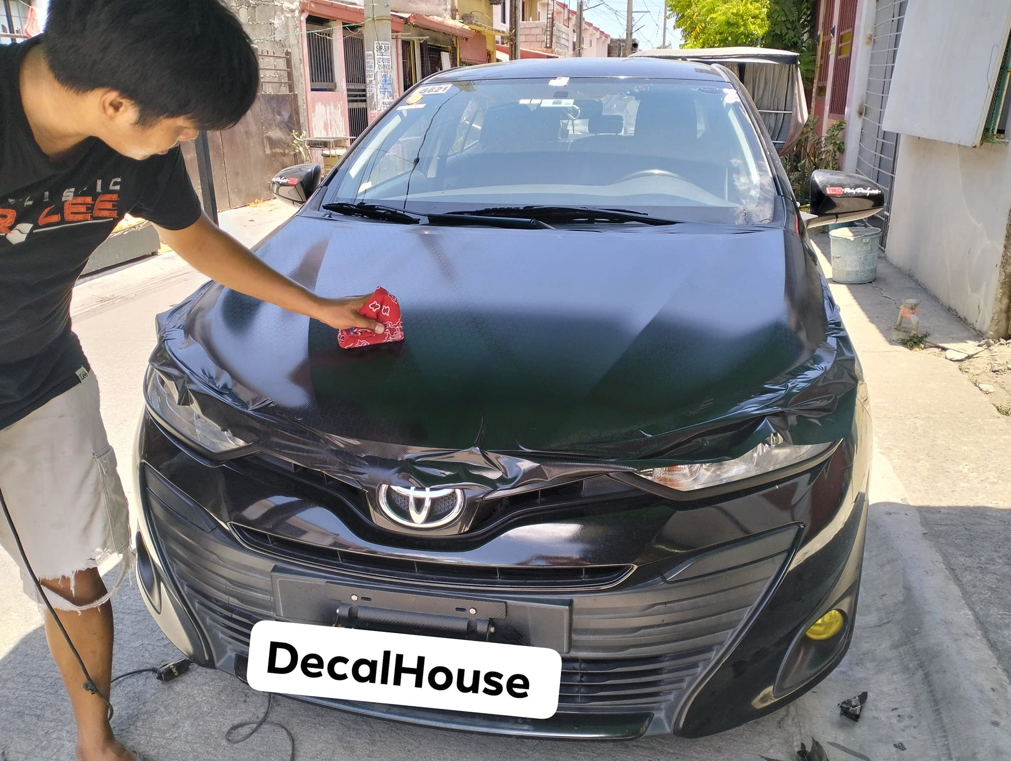TOYOTA VIOS DONE... - Decal House Customized Stickers