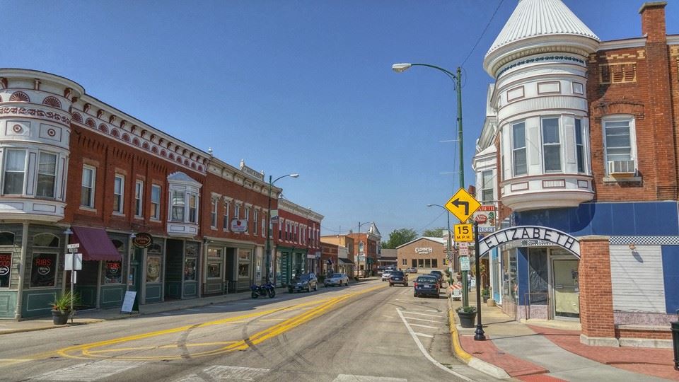 The beautiful village of Elizabeth is... - Historic Route 20