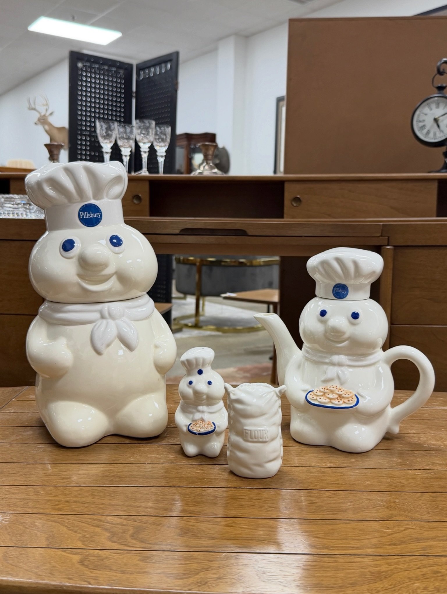Vintage Pillsbury Doughboy kitchen items for sale