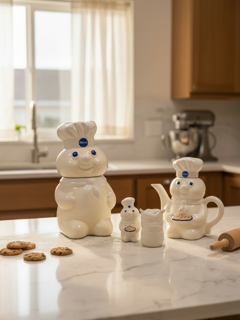 Vintage Pillsbury Doughboy kitchen items for sale