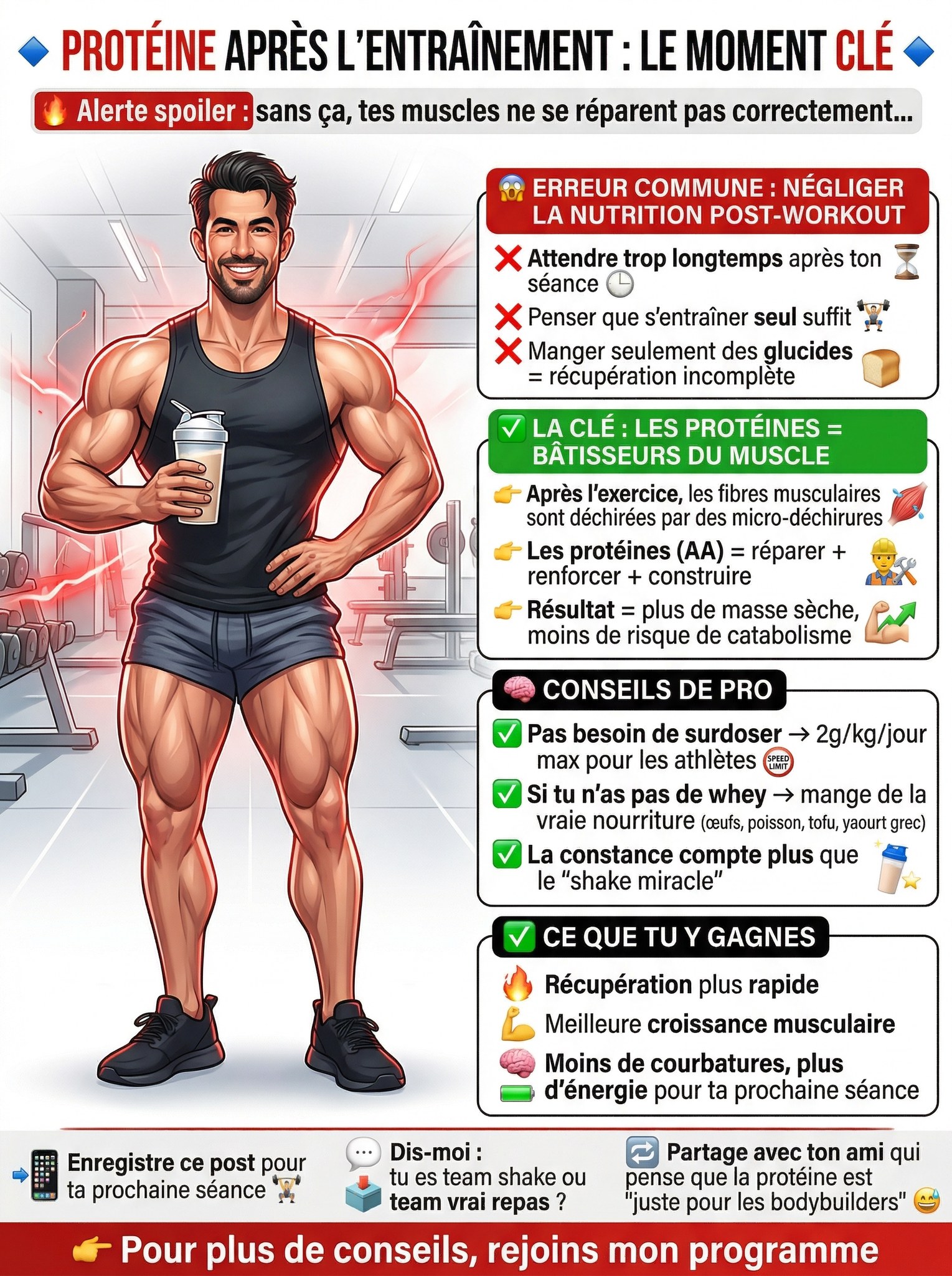 Le meilleur moment pour prendre de la L-Carnitine ?💪 🔺 On prend généralement sa l-carnitine 30 minutes avant un exercice physique pour promouvoir la combustion des graisses et l'endurance, et immédiatement après