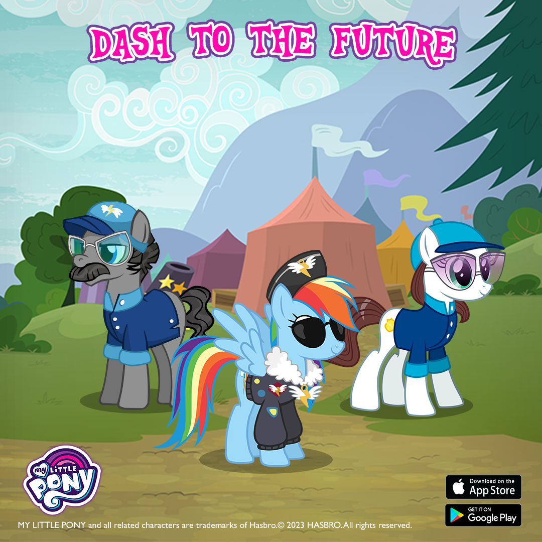 My Little Pony Game - Hey everypony! Dash to the Future story has ...