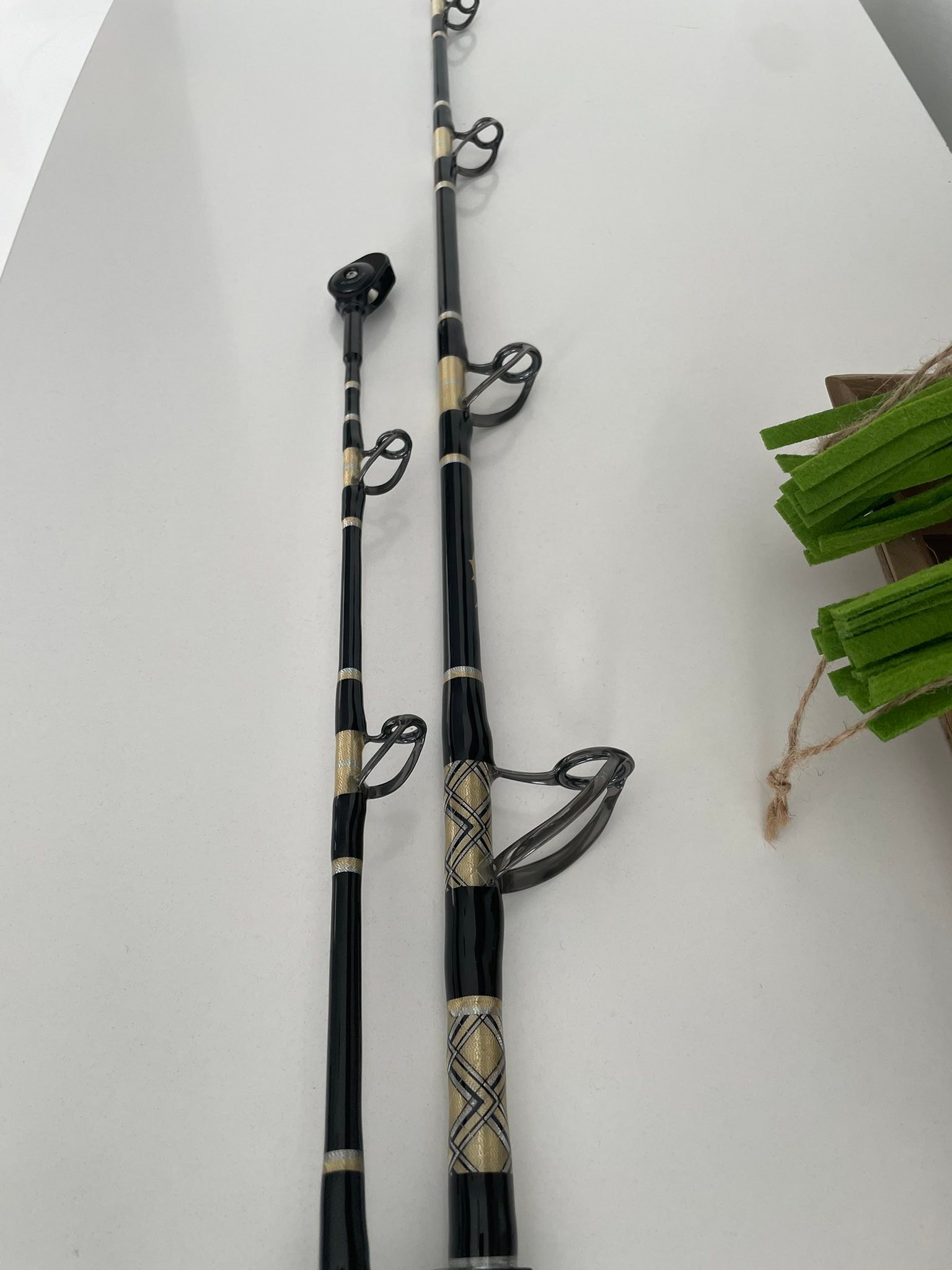 custom fishing rods south florida 80/130 XXL Introducing the Okuma Coldwater Custom Trolling Rods  the ultimate solution for anglers seeking durability Cajun Custom Rods: Florida Gators