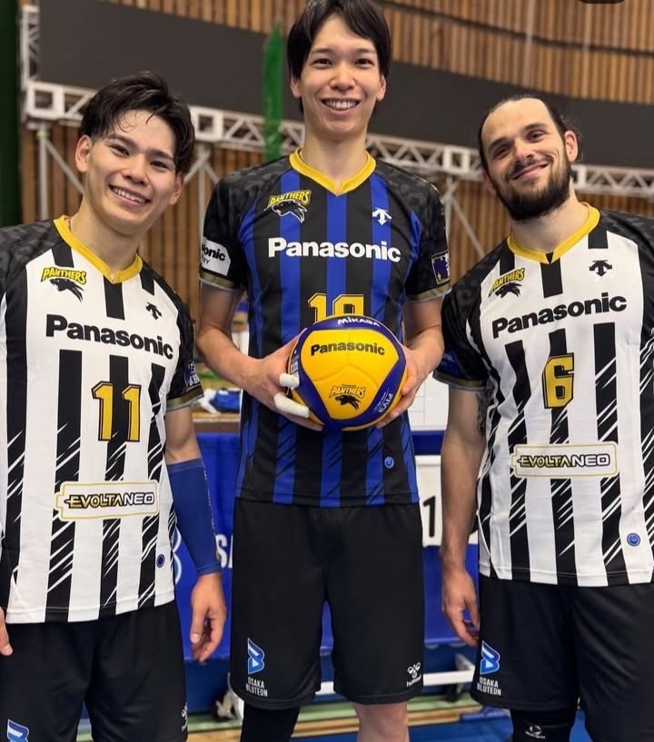 Yuji Nishida, Akihiro Yamauchi,Antoine Brizard ©️ Panasonic