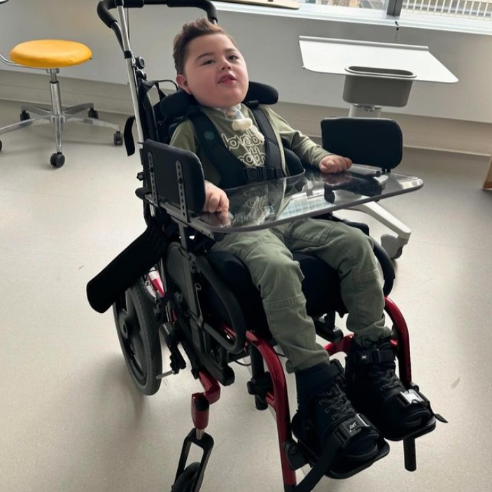 Numotion - Meet Noel. At just 10 months, he experienced... | Facebook