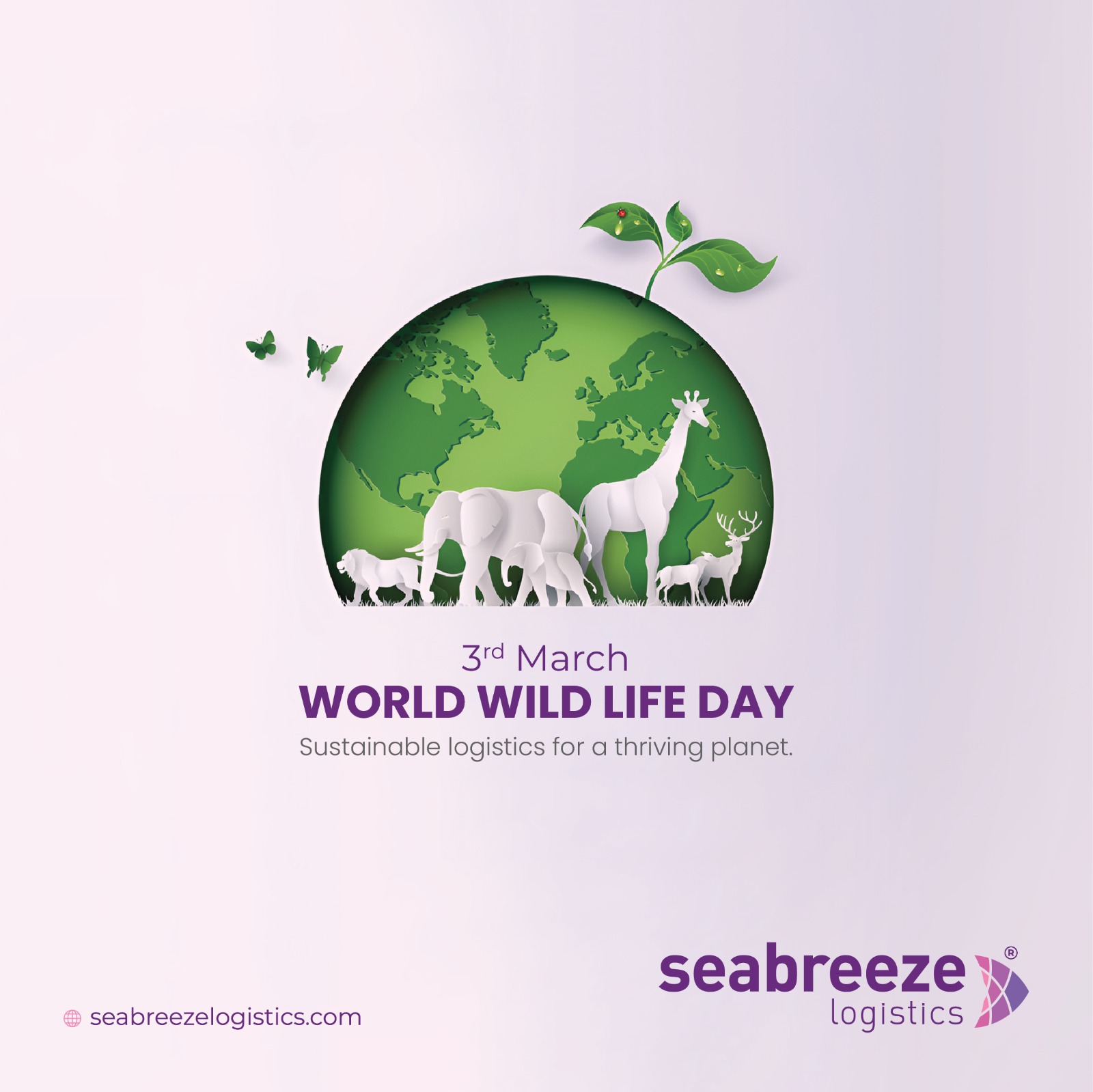 On this World Wildlife Day, let’s... - Seabreeze Logistics | Facebook