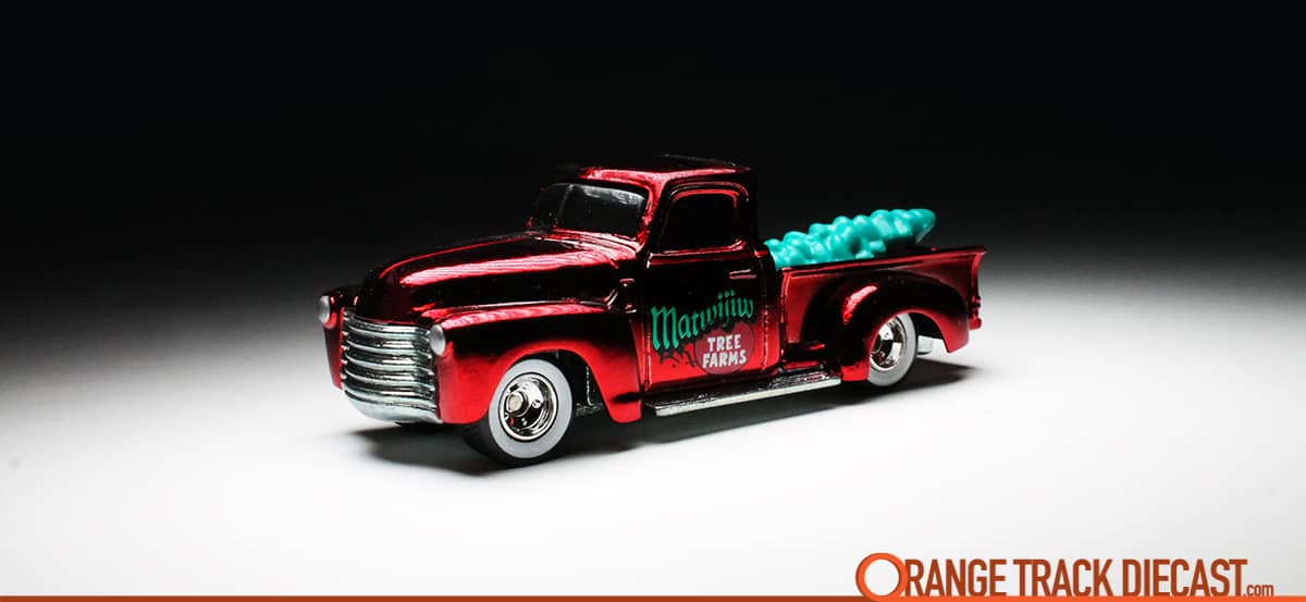 2008 hot wheels 52 chevy pickup holiday edition?