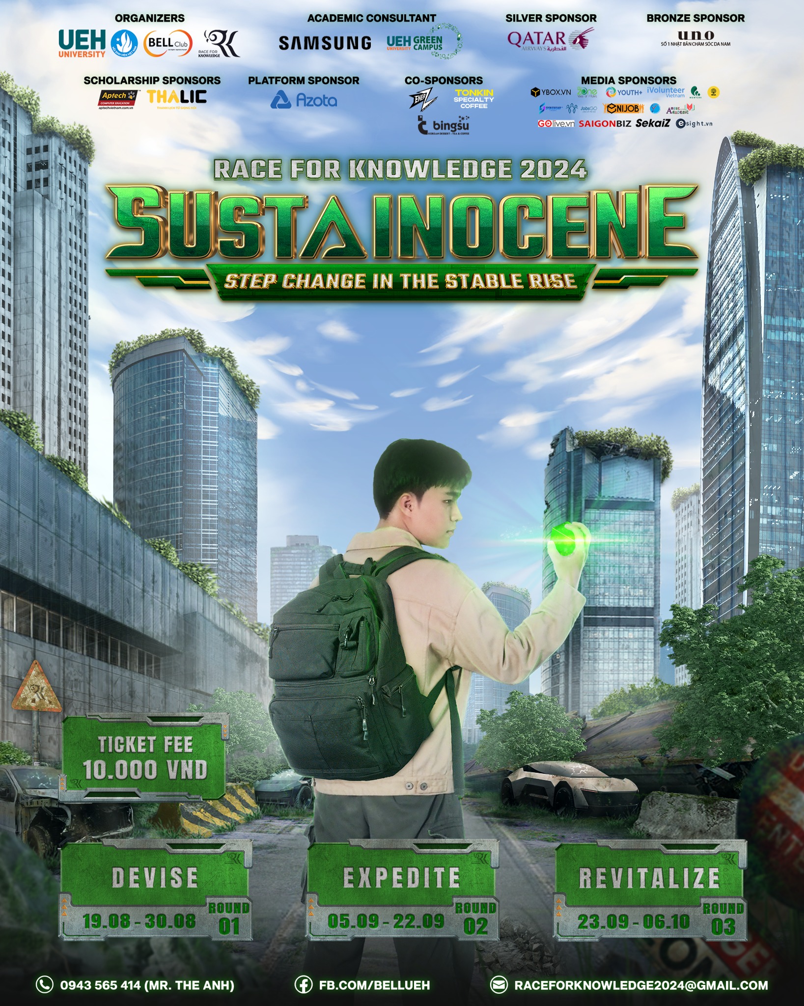 BELL - RACE FOR KNOWLEDGE 2024 | SUSTAINOCENE: STEP CHANGE IN THE ...