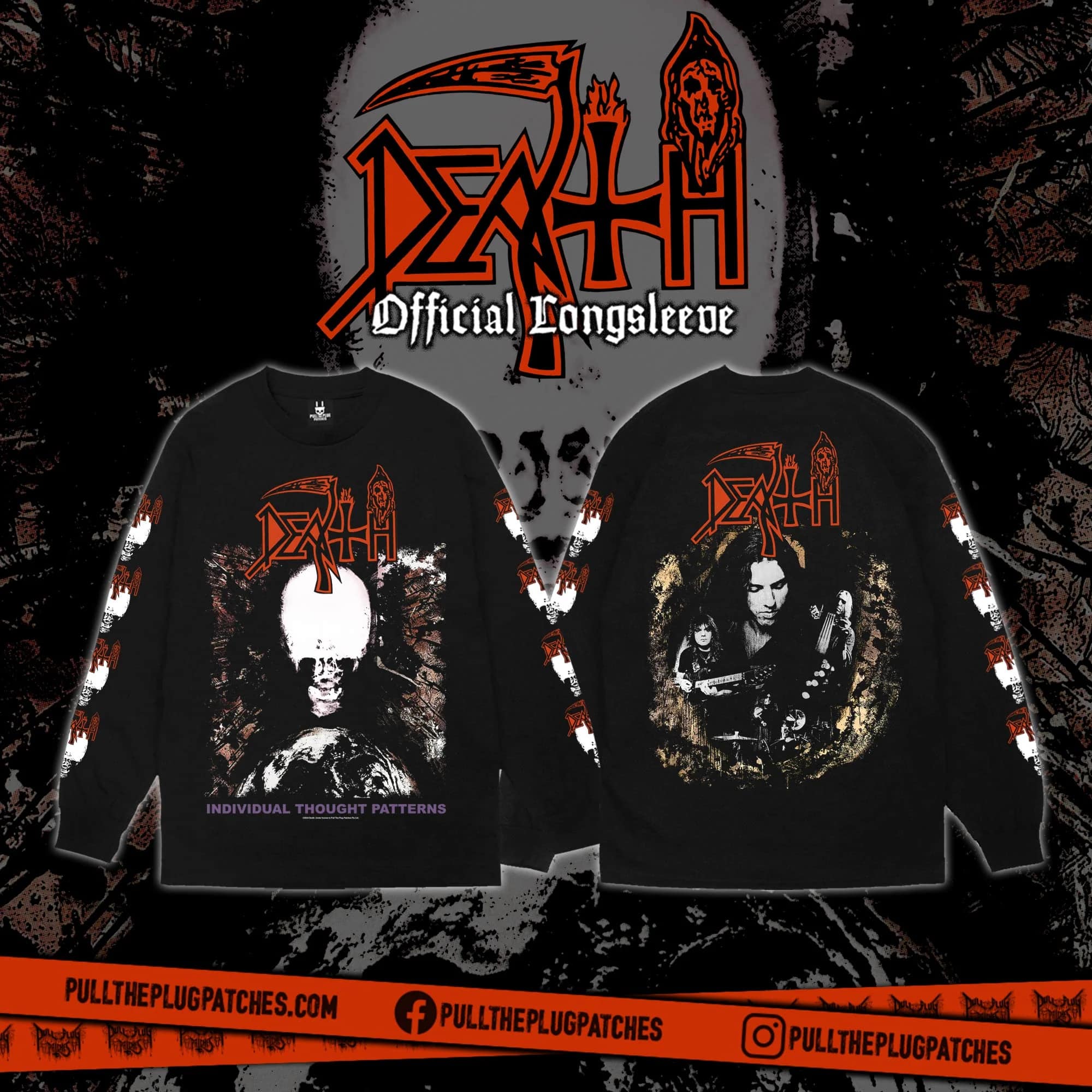 Detroit Death Metal pullovers are restocked at @nightshiftmerch.