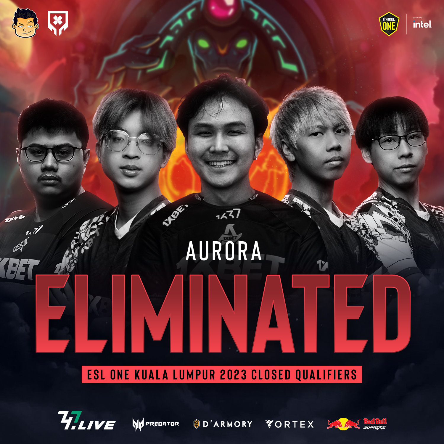 KuyaNic - Aurora will now bid farewell to their ESL One Kuala Lumpur ...
