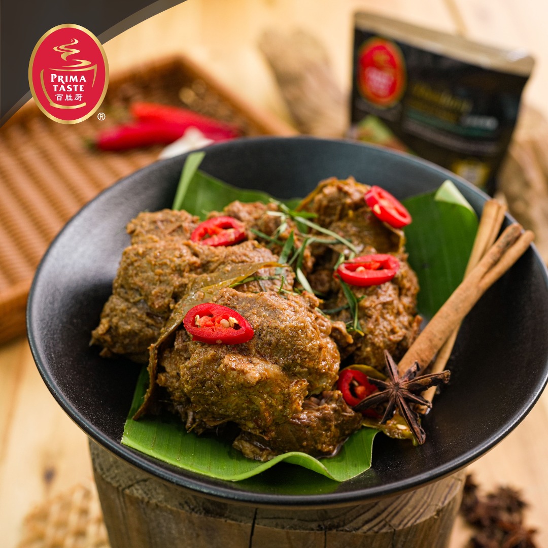 Prima - Make a fuss-free beef rendang with Rendang Complete Sauce which ...