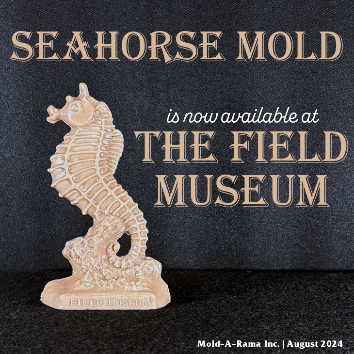 Mold-A-Rama - The Triceratops at The Field Museum has been