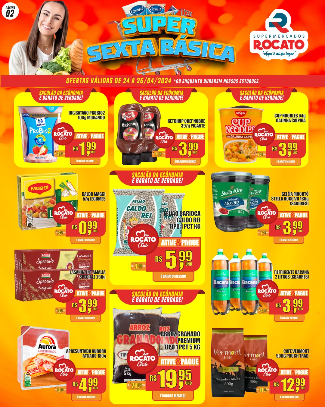 Rocato Supermercados - 🚨 Com a grande Inauguração da nossa loja, viemos ...