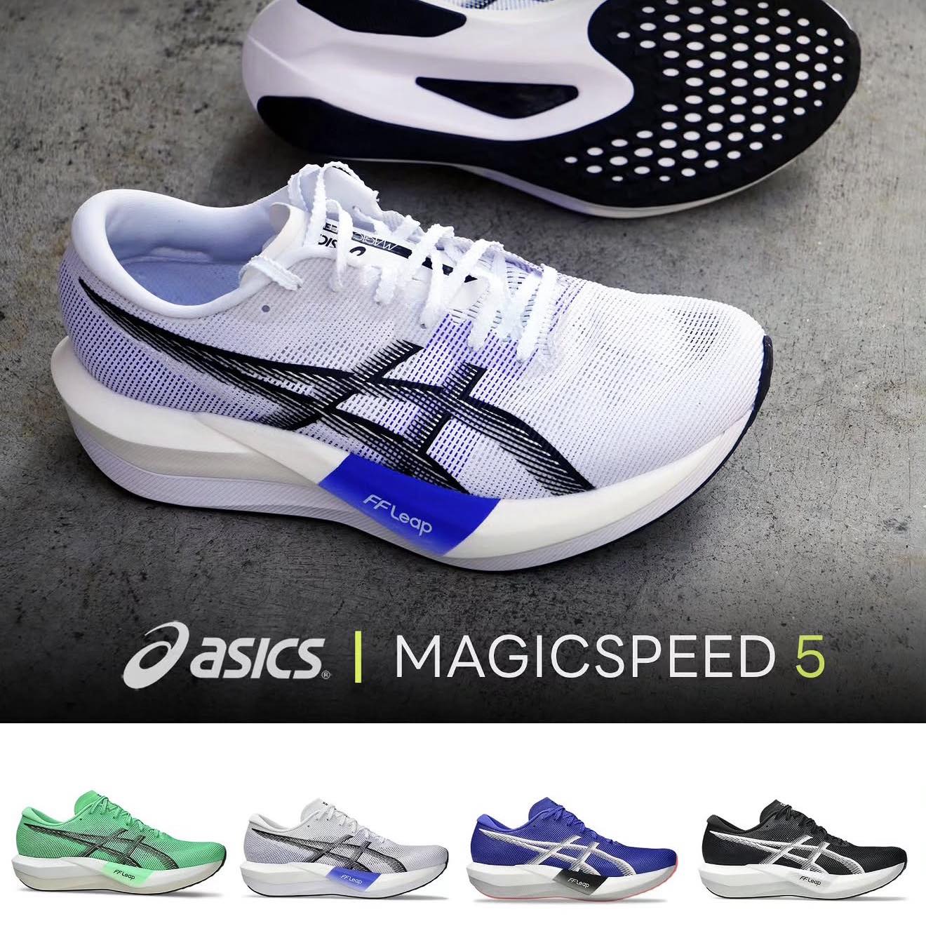 ?FASTBREAK SALE? A S I C S MAGIC SPEED 5 ? From Osaka Japan 