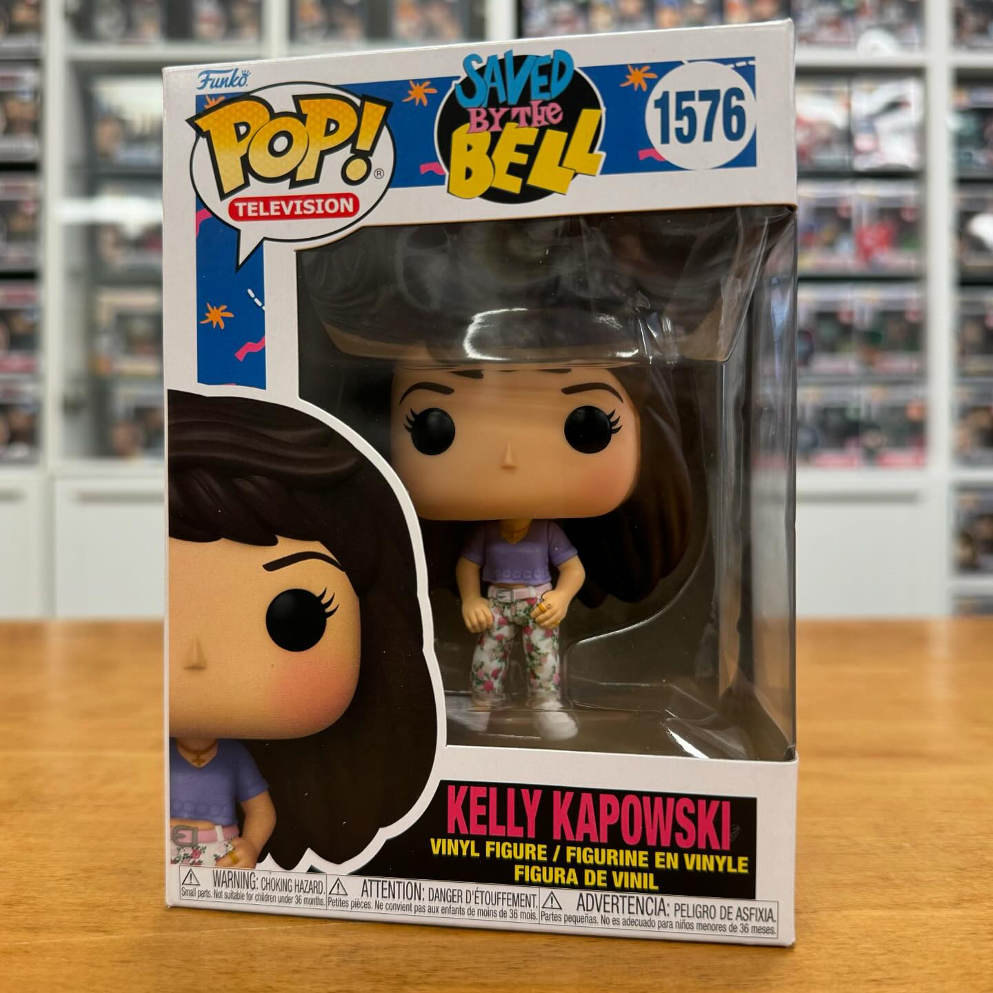 Funko POP! TV: SBTB 30th - Kelly Kapowski - Saved By the Bell - Verzamelbaar Vinyl Figuurtje - Cadeau Idee - Officiële Merchandise -TV Fans - Modelfiguurtje voor Verzamelaars