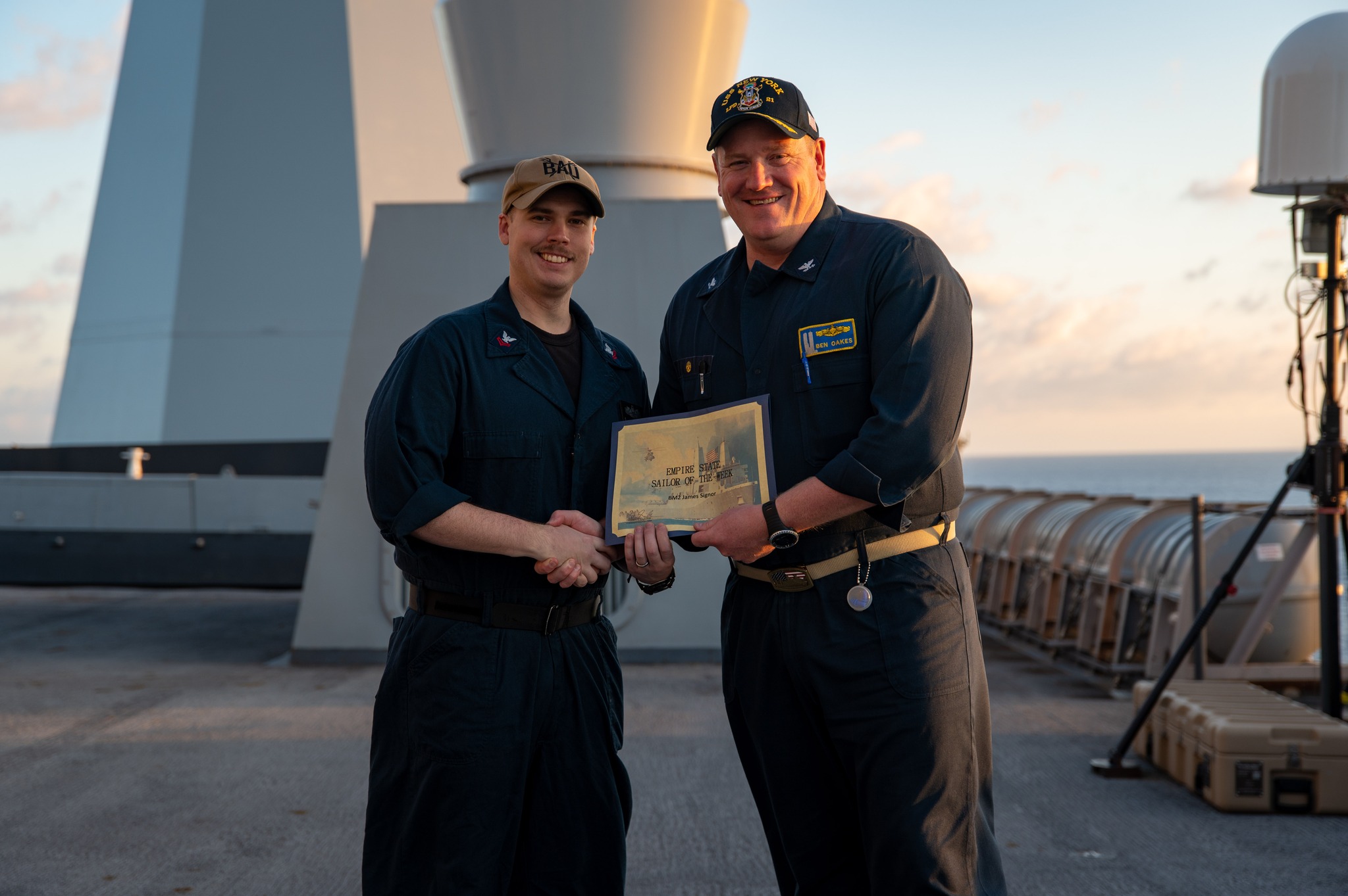🤩 USS NEW YORK EMPIRE STATE SAILOR... - USS NEW YORK (LPD 21) | Facebook