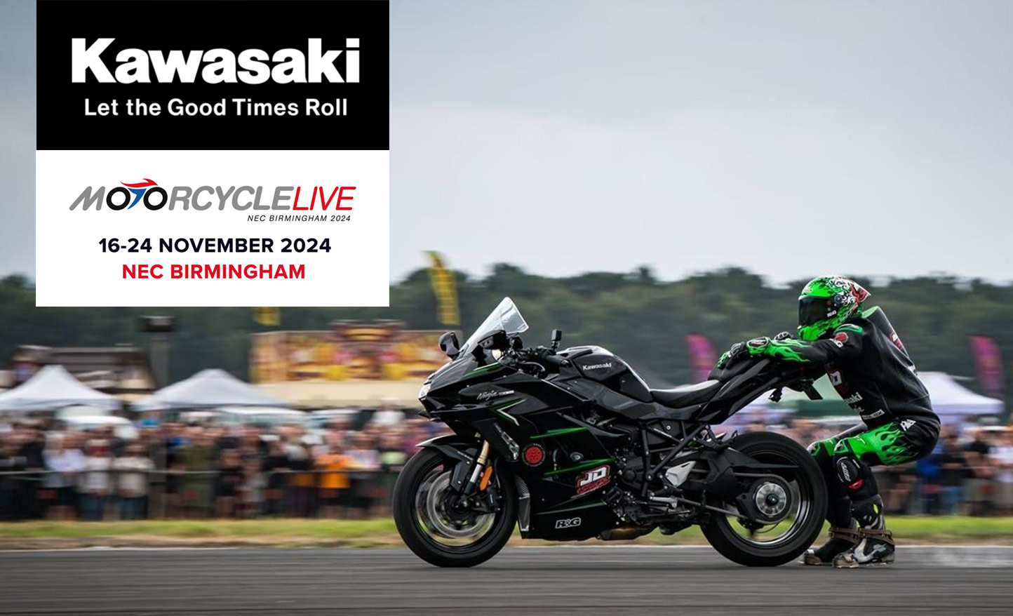 Kawasaki motorcycle owners wanted for static display at Jersey