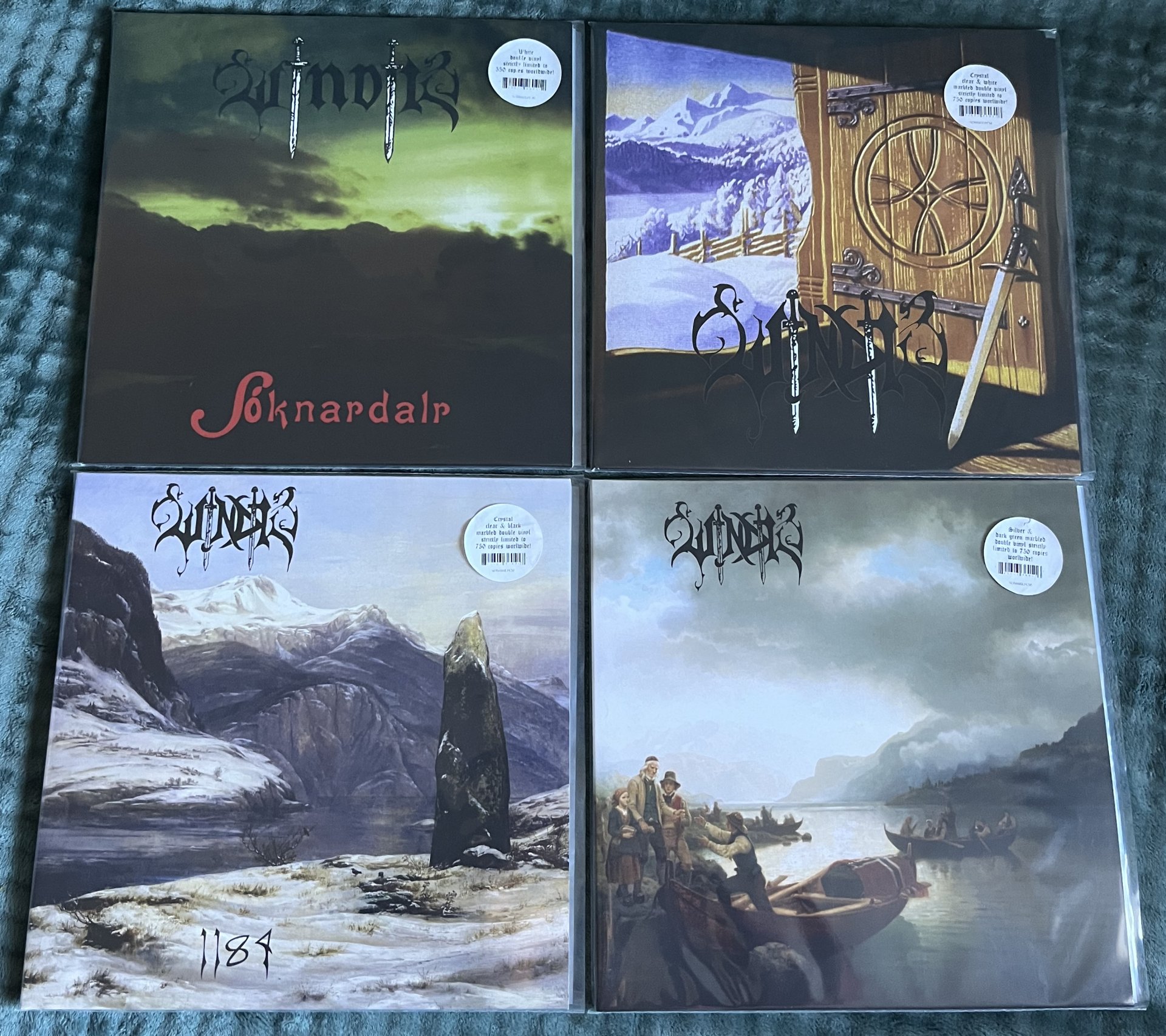 Windir Soknardalr album reissue on vinyl