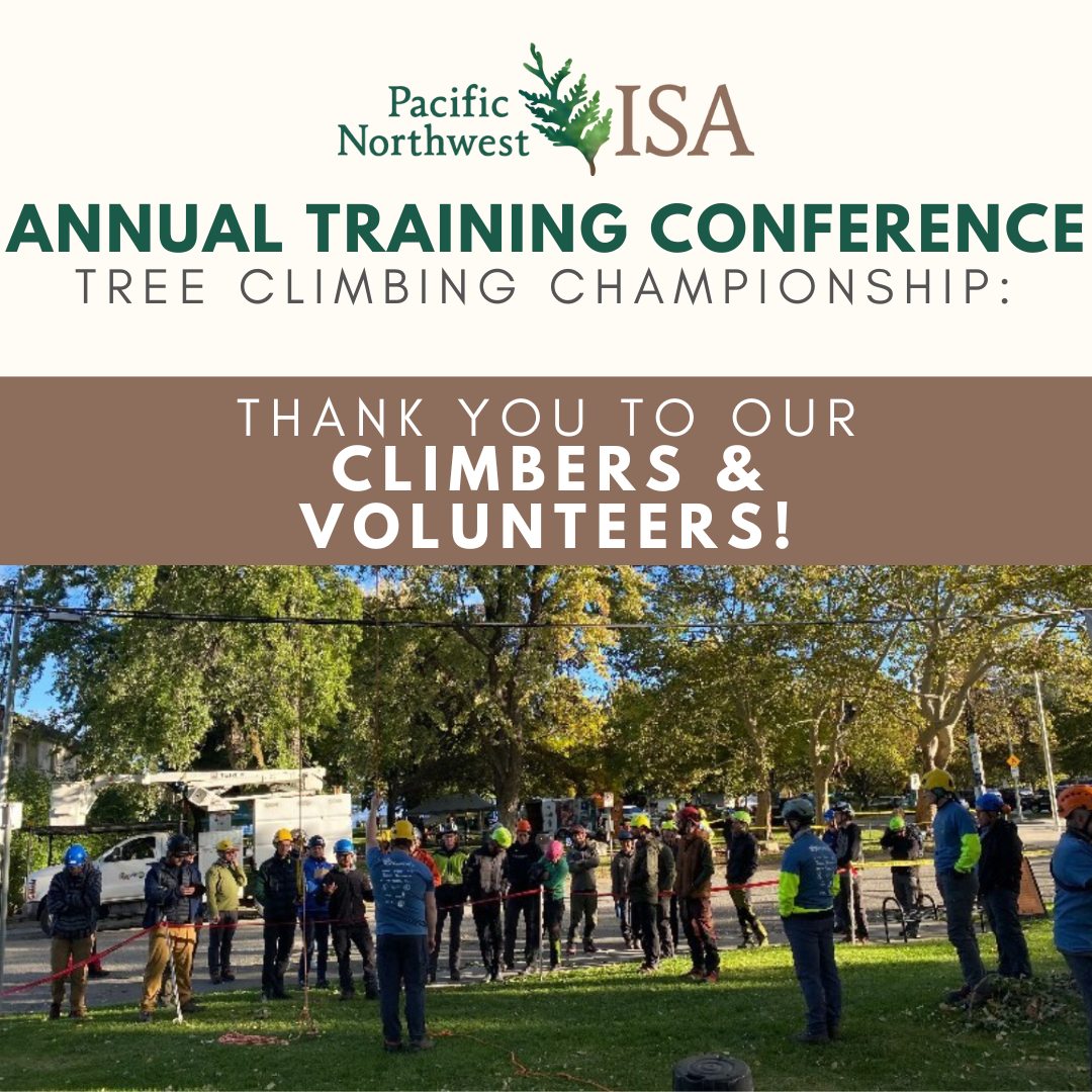 PNW ISA Tree Climbing Competitions