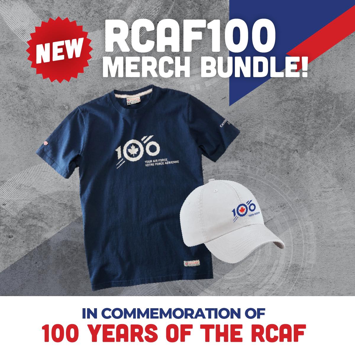 Airshow London - 🍁 RCAF100 MERCH BUNDLE 🍁 Celebrate the...