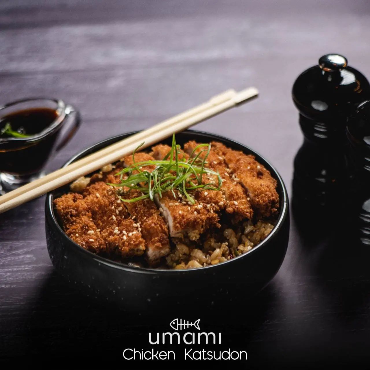 UMAMI - A Japanese-style fried chicken cutlet rice bowl...