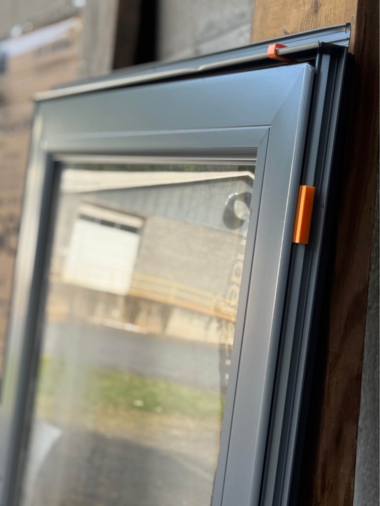 New Andersen 3000 Series 36x80 Gray Storm Door Retractable Screen