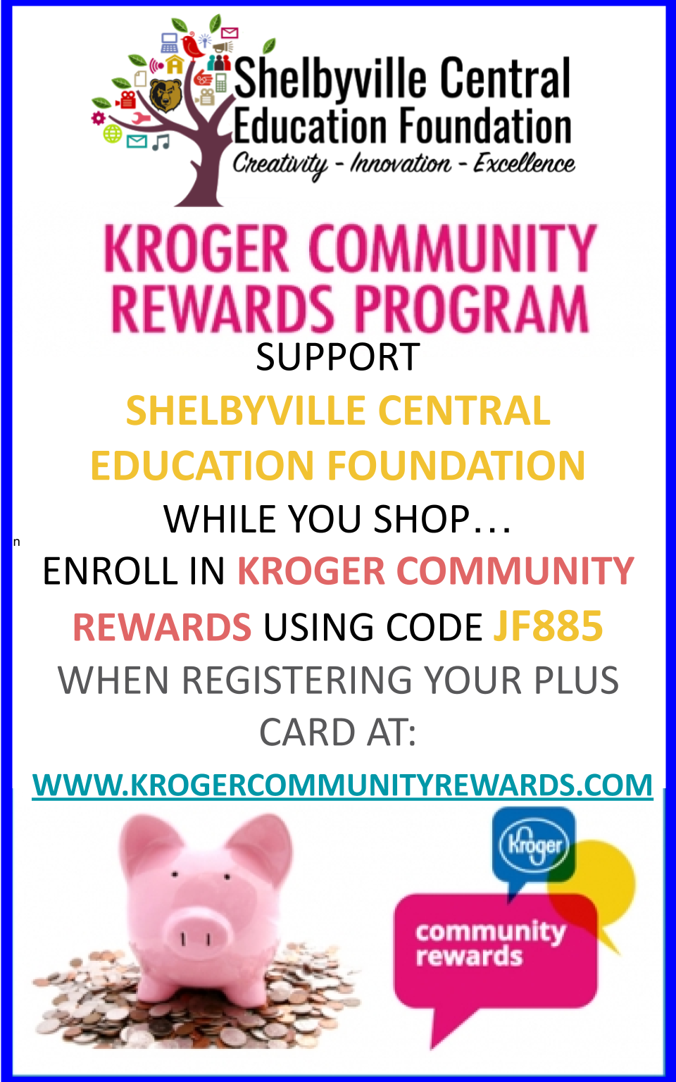 Do you shop at... - Shelbyville Central Education Foundation