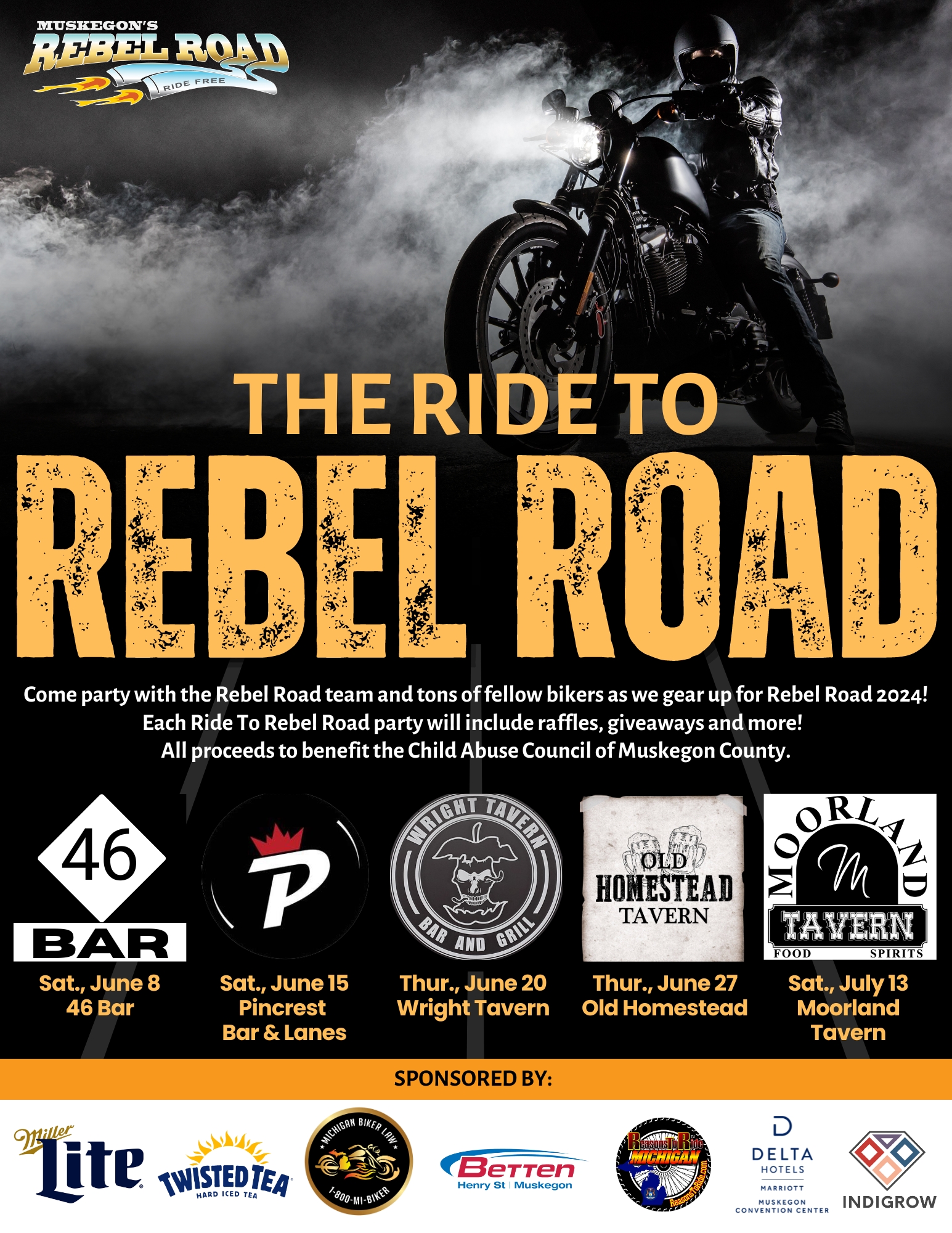 REBEL ROAD - The weather is (finally) starting to warm up...