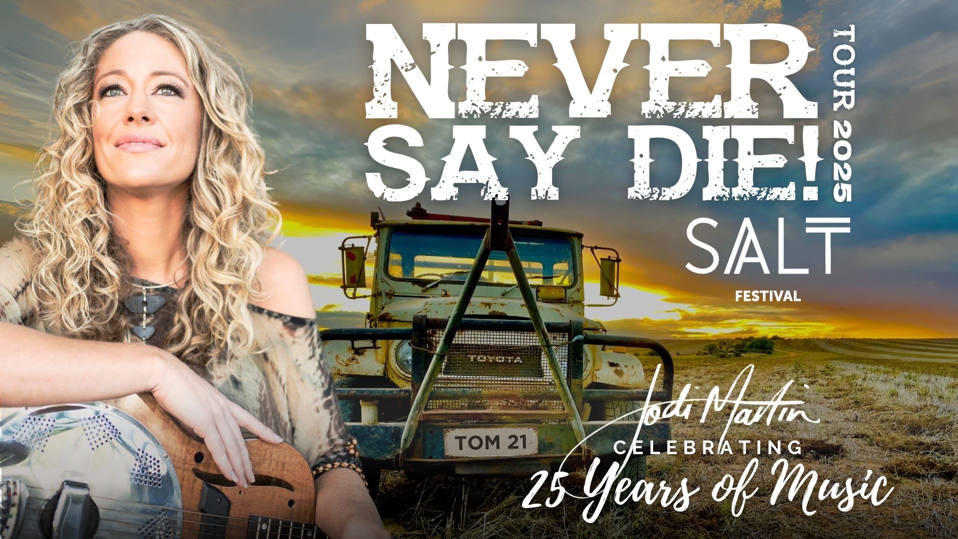 SALT FEST Port Lincoln NEVER SAY DIE! Tour 2025