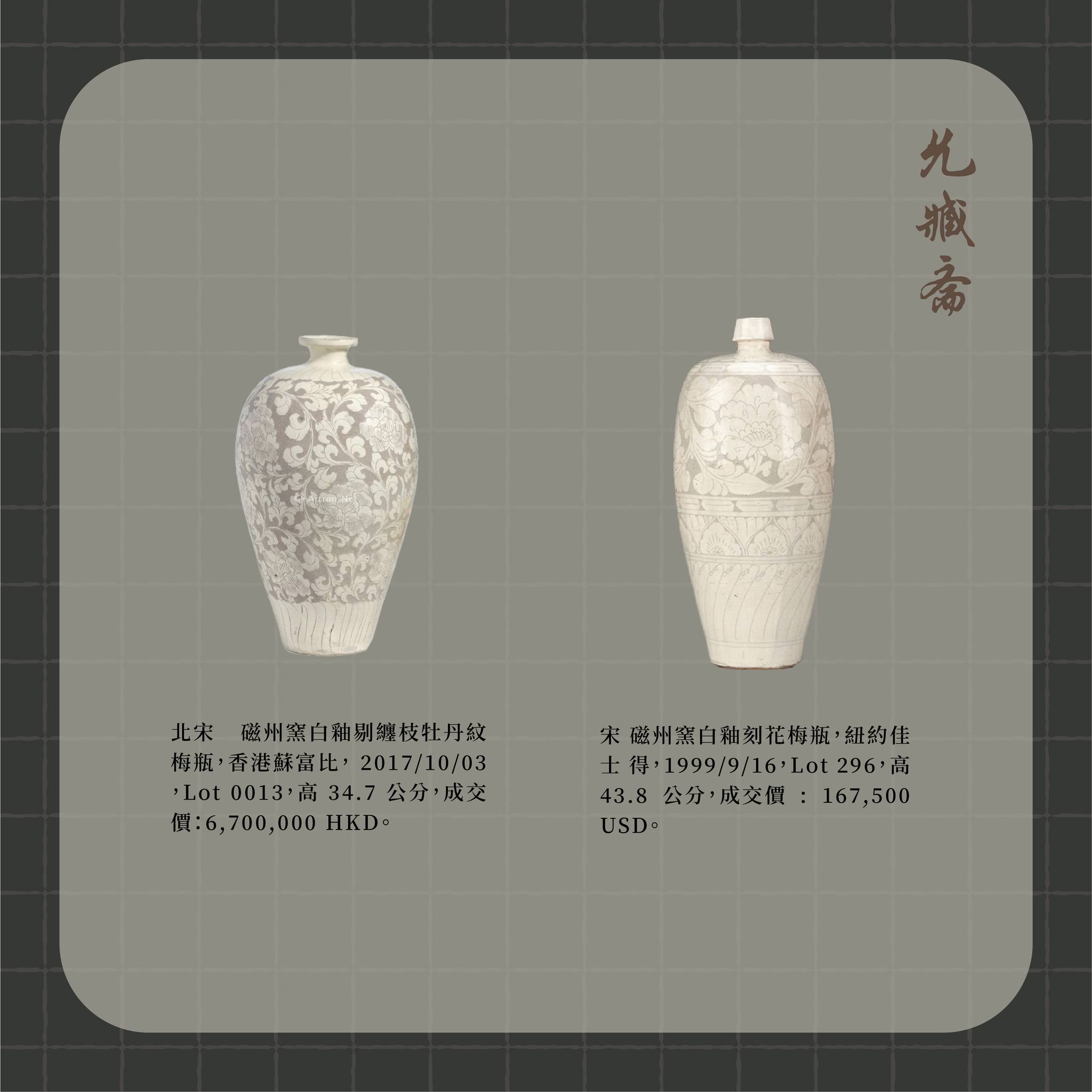 ✤ 允臧齋2024春季拍賣會✤ 2024 SPRING AUCTION Lot 412 宋．磁州窯白