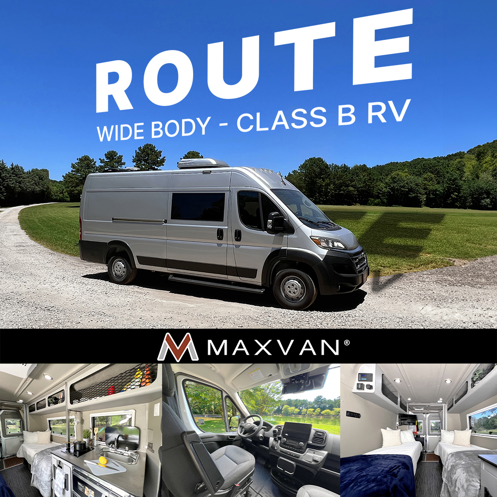 MAXVAN - The Route Class B RV is our wide body campervan... | Facebook