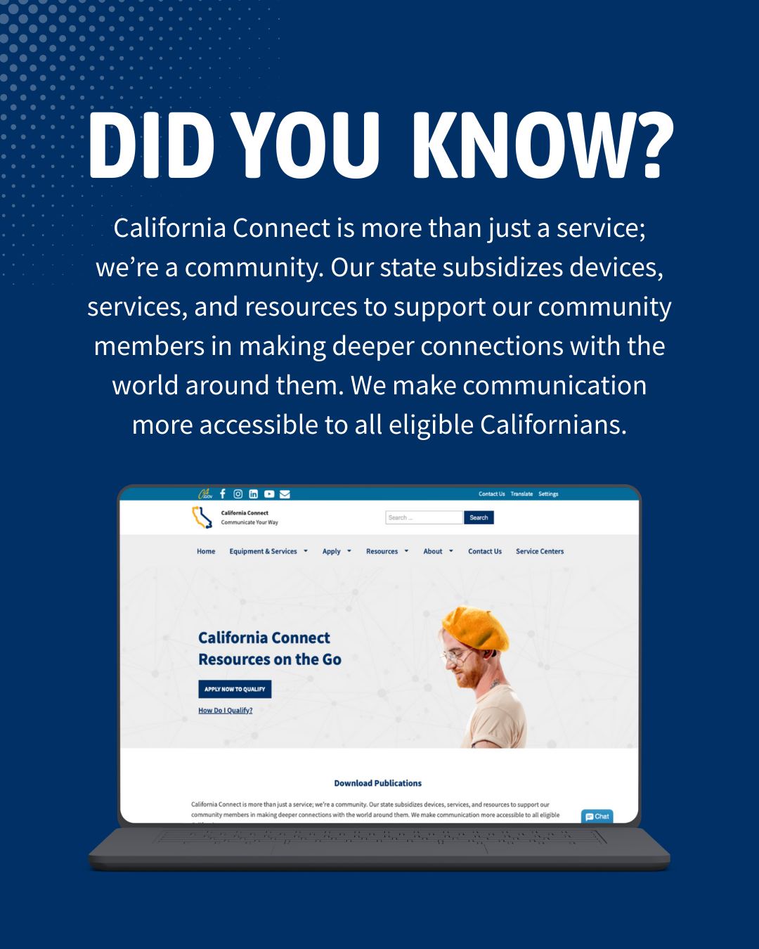💡 Did you know? California Connect is more than a service—we’re a ...