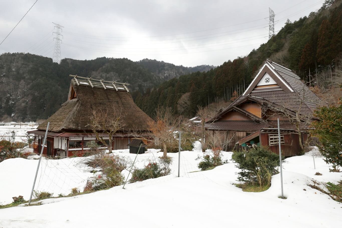 茅草屋 日本-美山茅草屋之里美山かやぶきの里日本三大合掌村（三大茅葺屋聚落