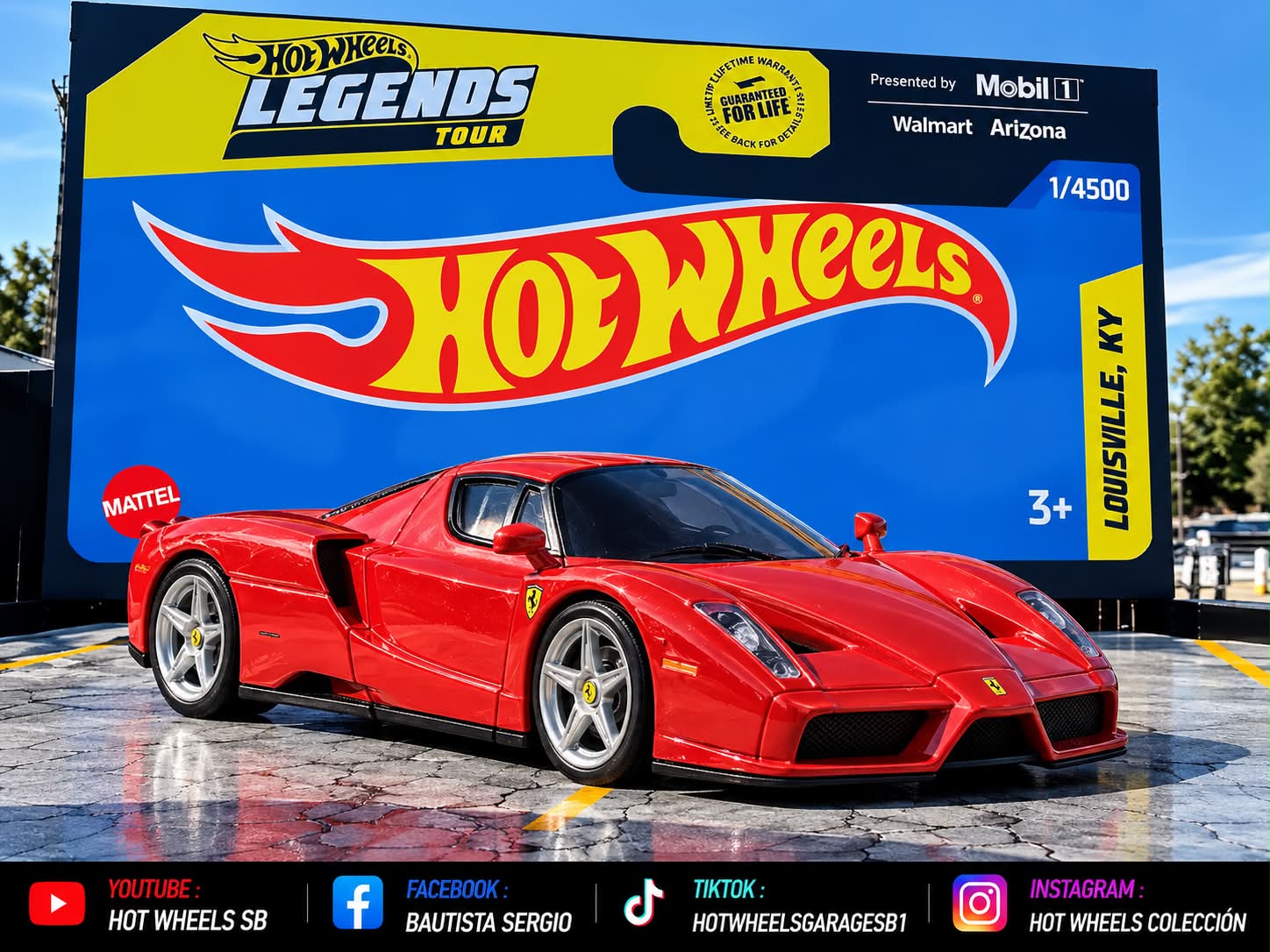 the Hot Wheels Boulevard #156 Enzo Ferrari