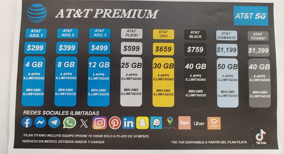 AT&T - 🚨Conoce nuestra nueva oferta AT&T Premium 😀Más y mejores ...