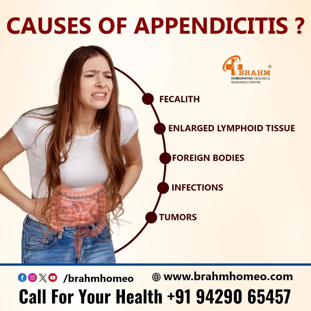 What are causes of appendicitis? The main causes of appendicitis are ...