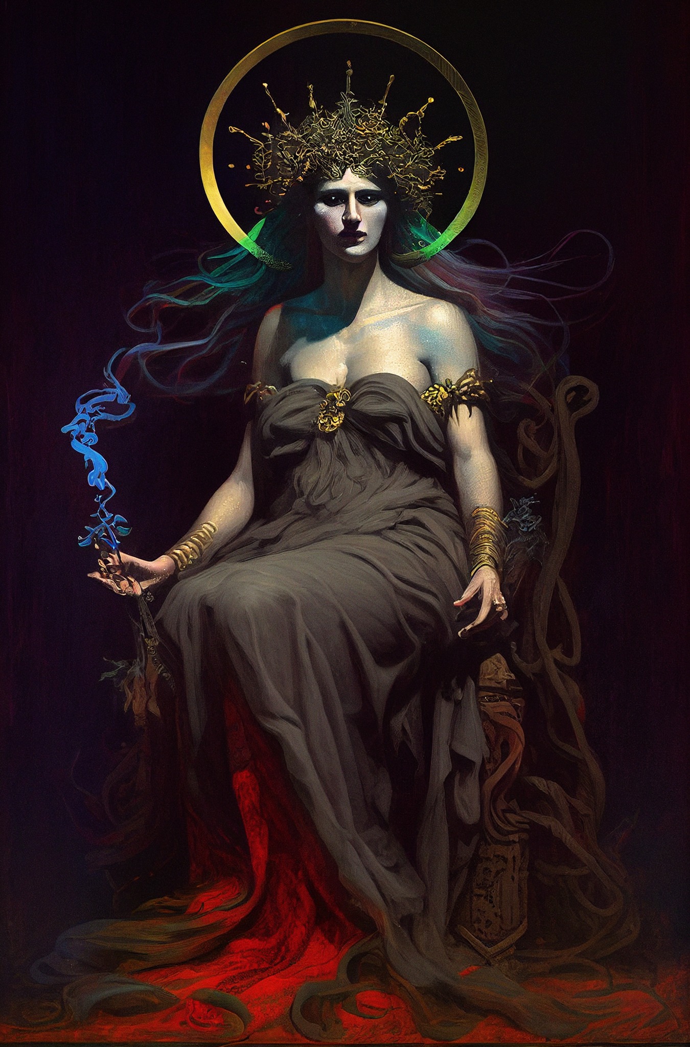 Tiresias the Ancient Greek prophet of god Apollo who could  