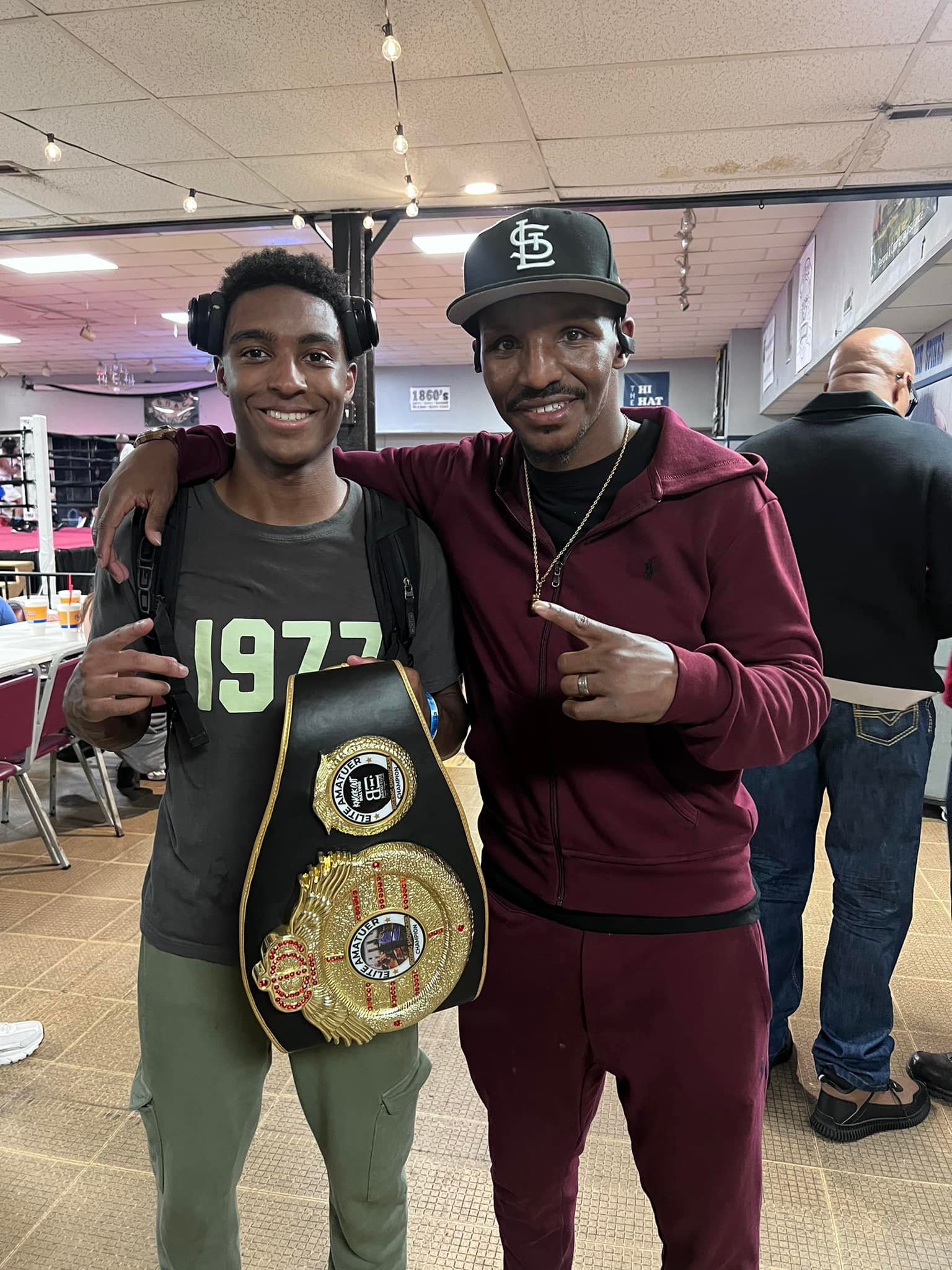 Devon Alexander Boxing Corner