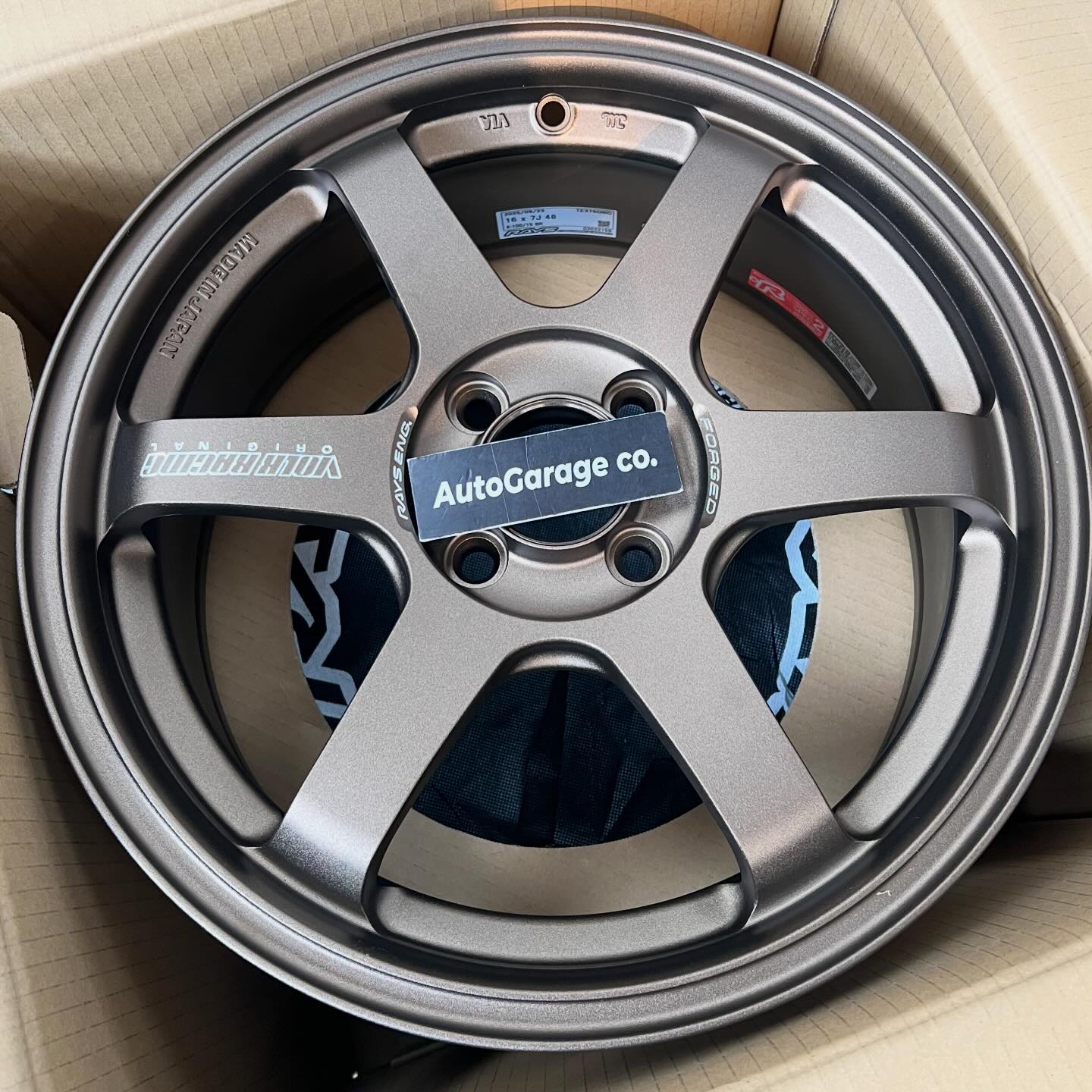 Genuine RAYS Engineering TE37 Sonic ?? ✔️ Made in Japan 