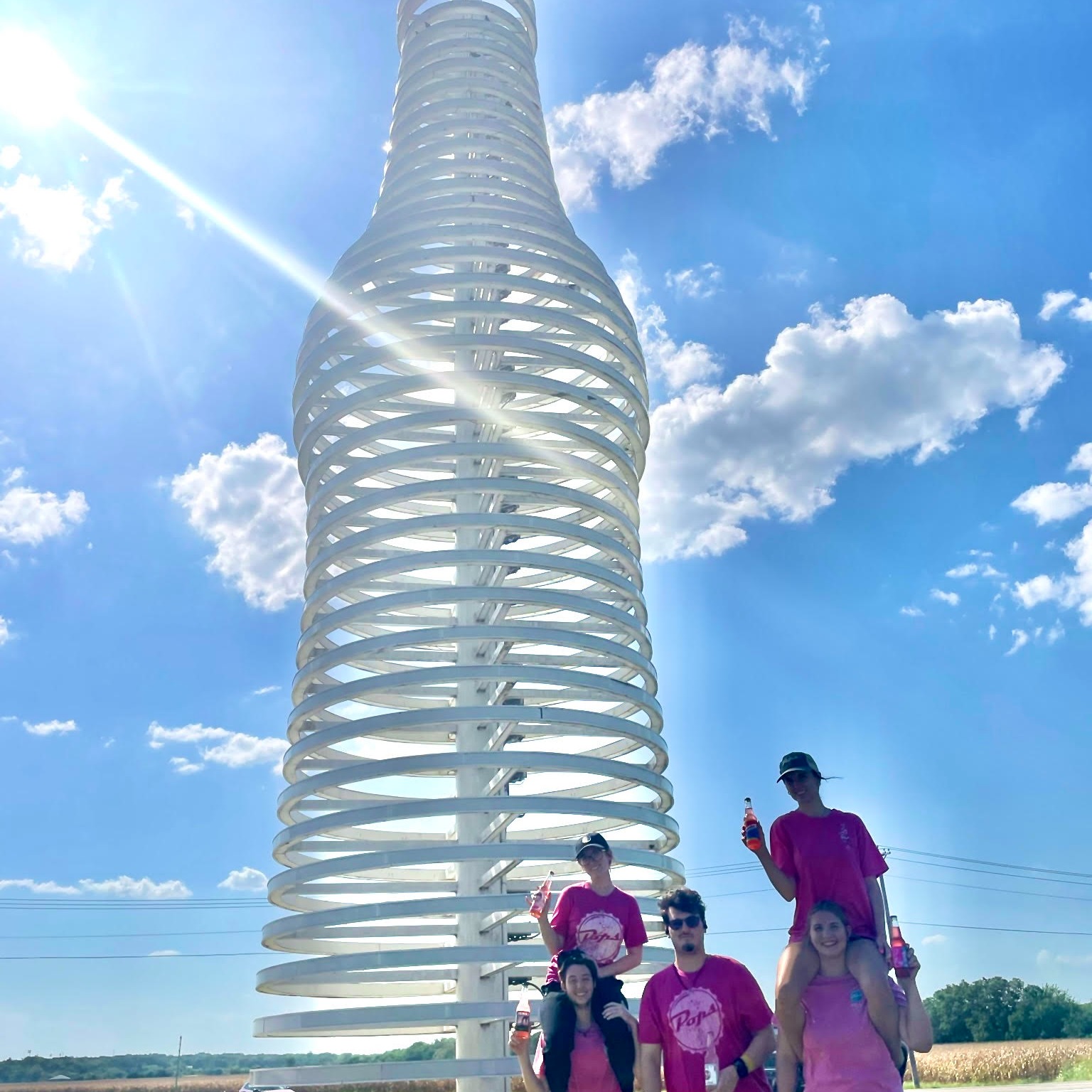 Everyone needs to get their photo taken with our 66ft tall pop