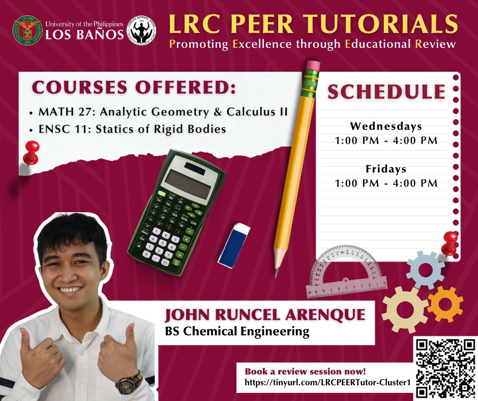 Need help in your subjects... - UPLB Learning Resource Center | Facebook