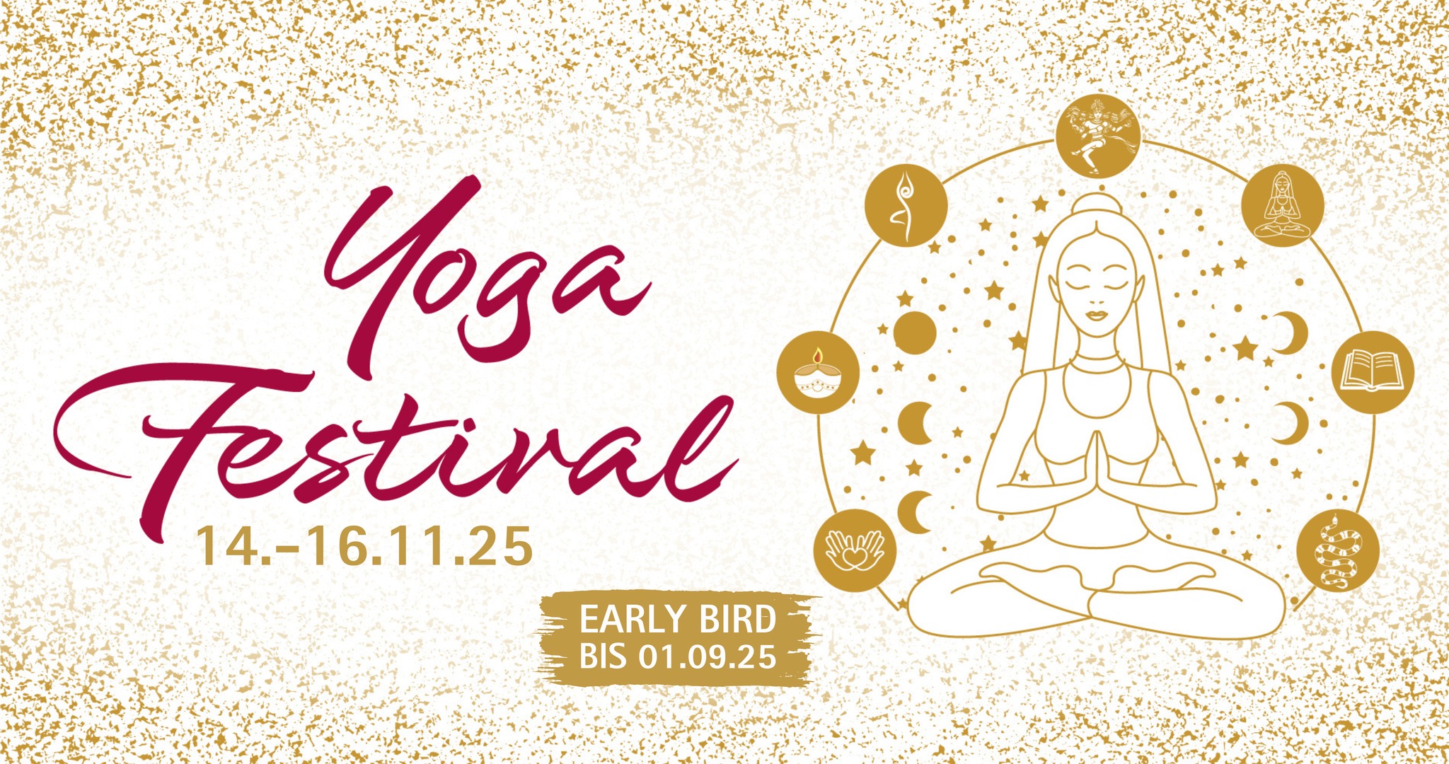 Yoga Festival ⭐ Konzerte, Yoga, Tanz, Workshops uvm. vom 14.-16.11