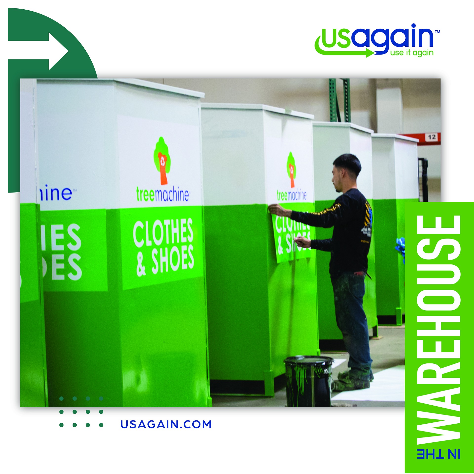 USAgain - Warehouse Heroes at Work! 💥👖 Shoutout to the... | Facebook