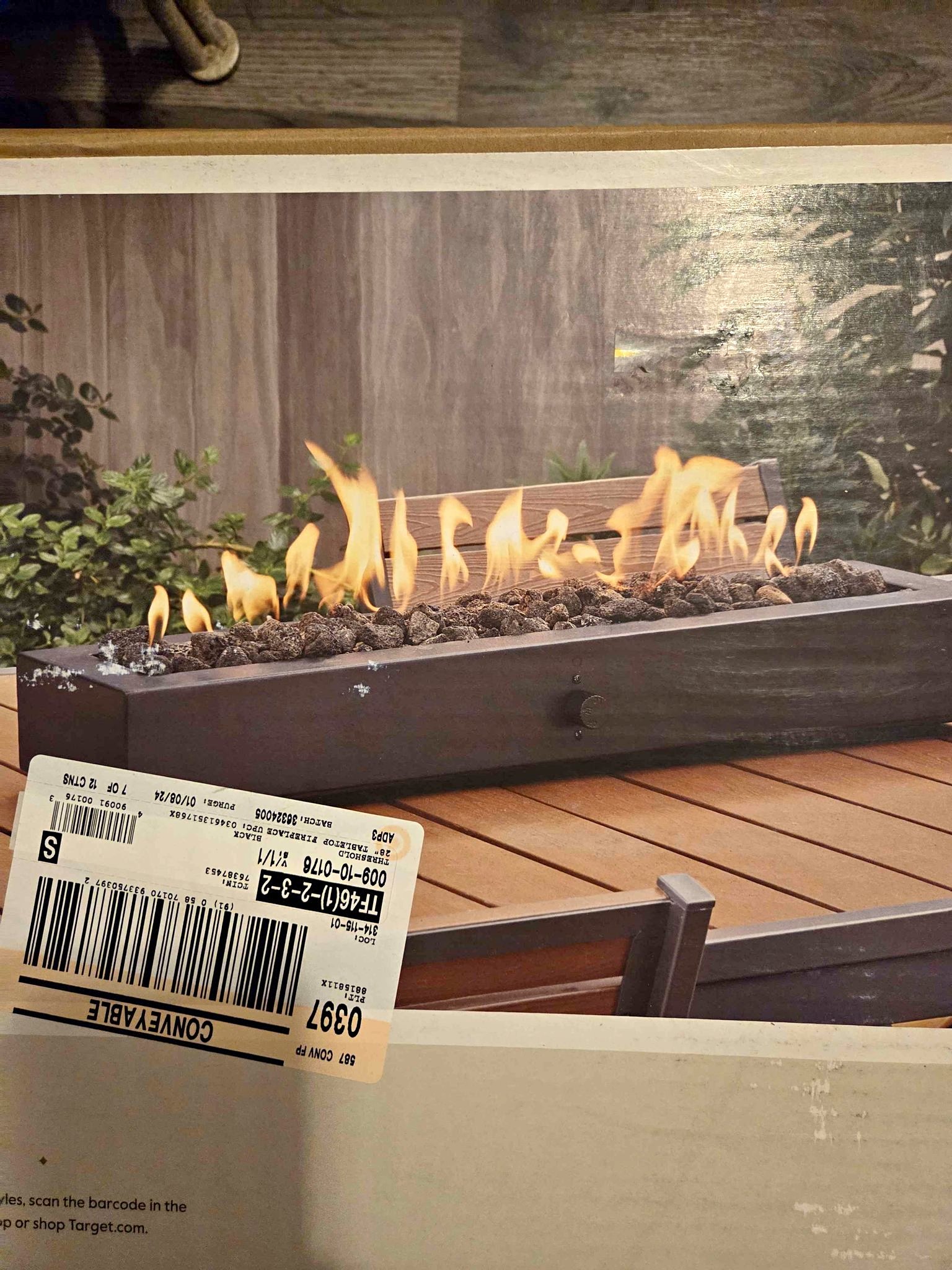Threshold Outdoor Tabletop Fire Pit - Fire Pits & Chimineas - Grand