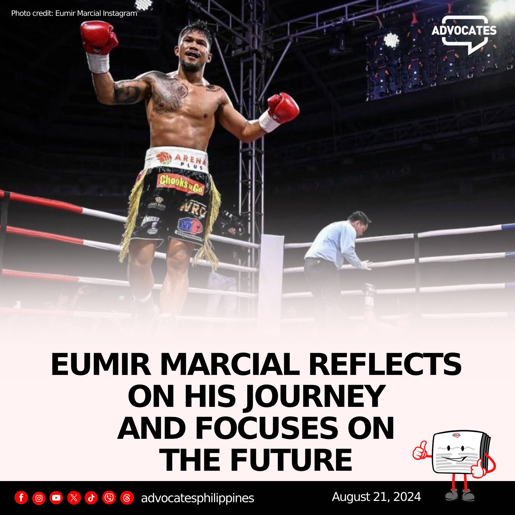 Advocates - Eumir Marcial, the Filipino boxing sensation, recently took ...