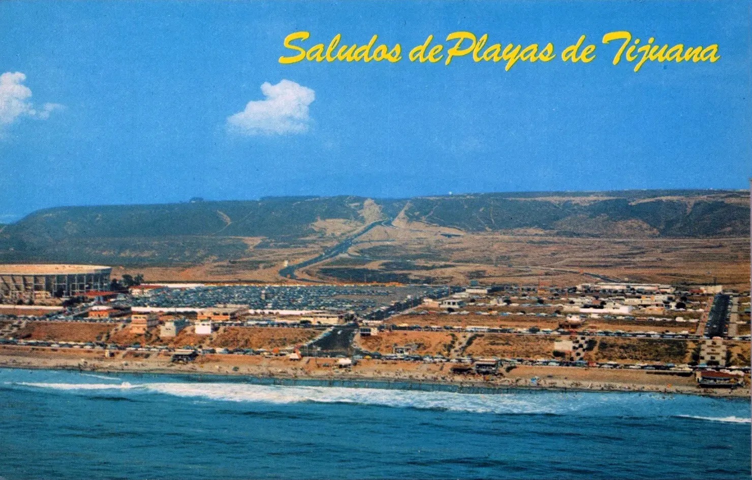 Seabreeze　of　Tijuana.Mexico　47years.Ago Playas de Tijuana, Mexico. Hard to believe how empty Playas was in