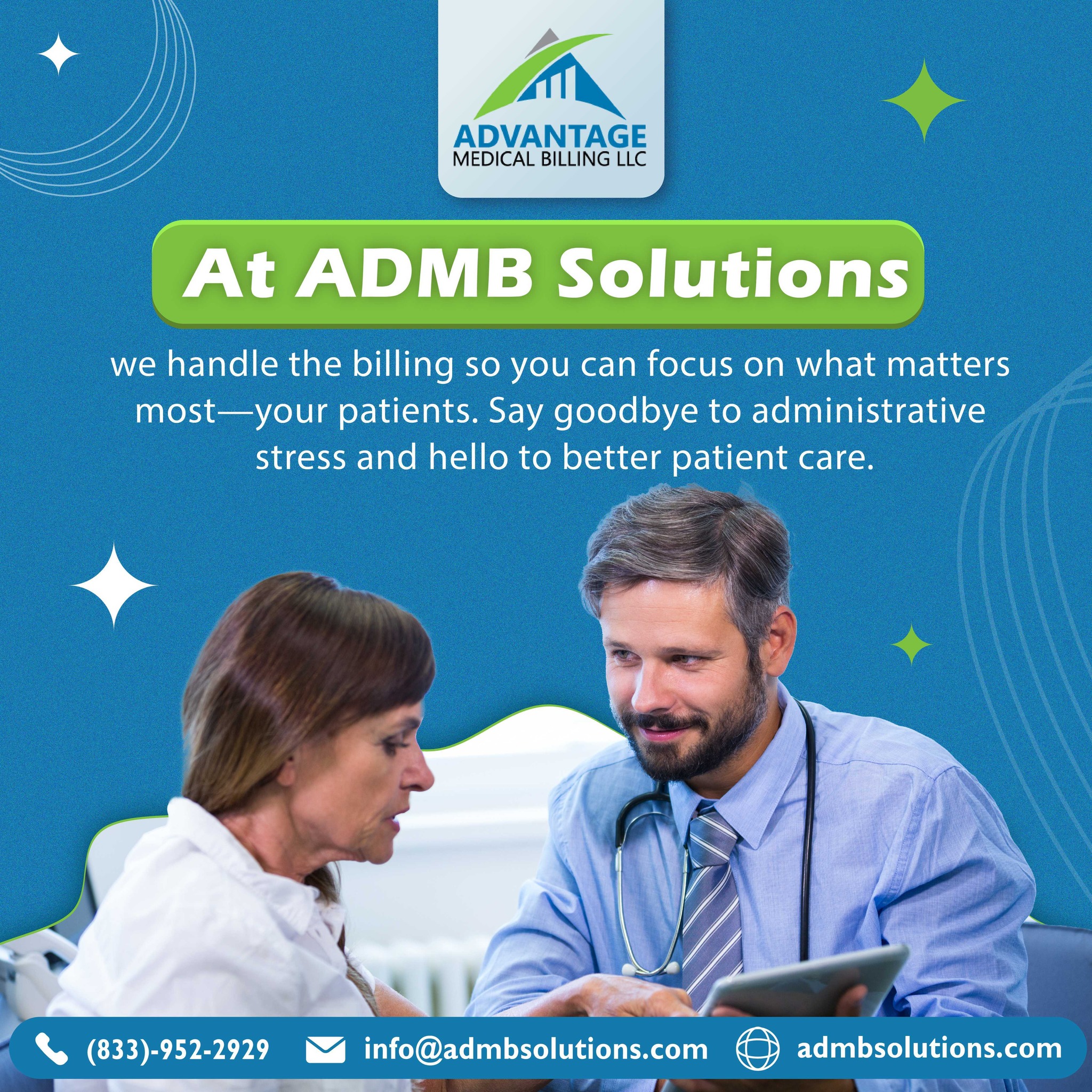 Advantage - Your patients deserve your full attention. Let ADMB ...