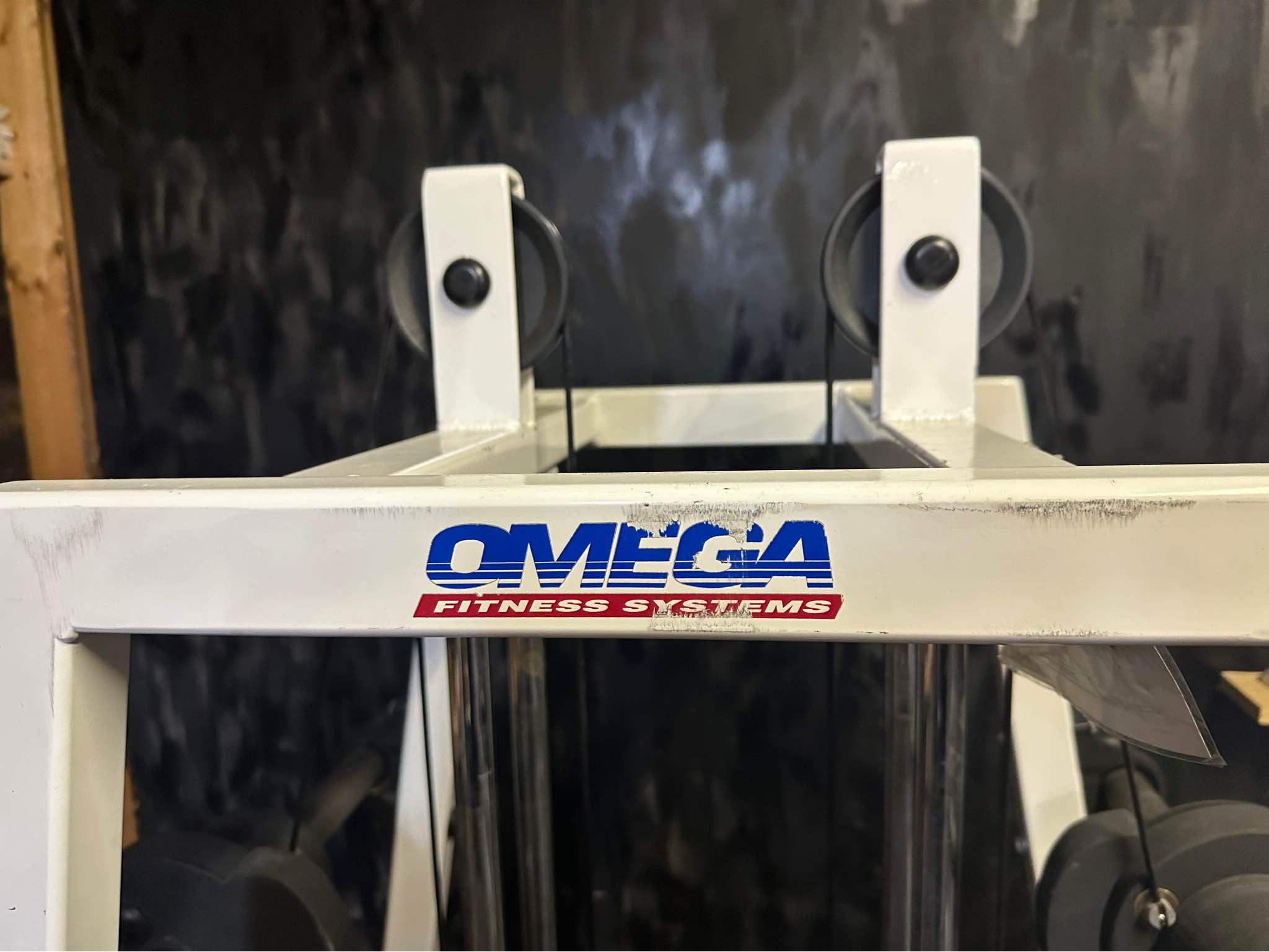 Omega Double forearm wrist roller, dual stack RARE - Weight Lifting ...