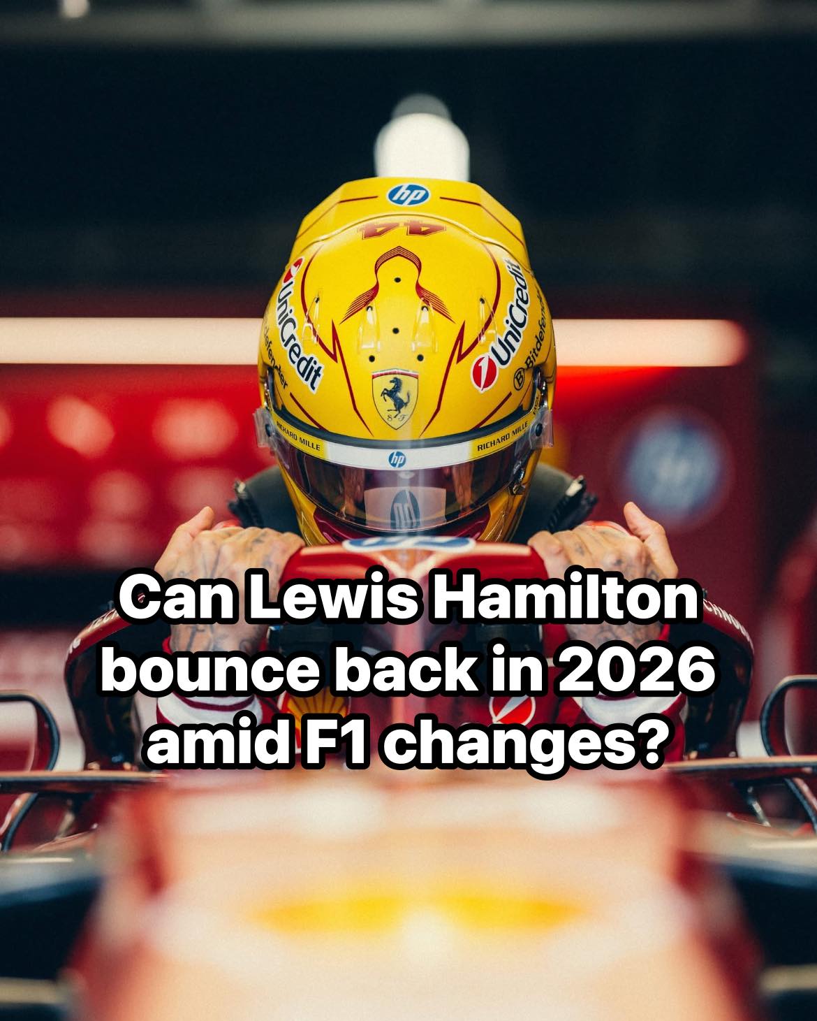 Still - 🚨Can Lewis Hamilton bounce back in 2026 amid F1 changes # ...
