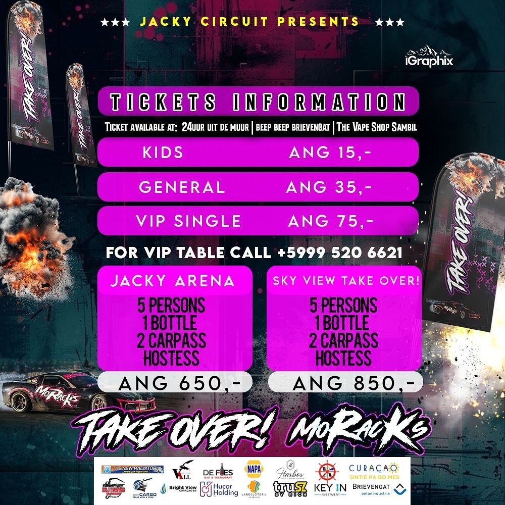 Jacky - 🔥 *TICKETS ARE NOW AVAILABLE!*🔥 Get ready for *TAKE OVER ...